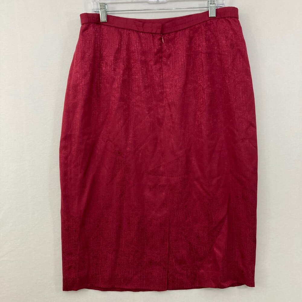 Adrianna Papell Red Pencil Skirt - Picture 6 of 9